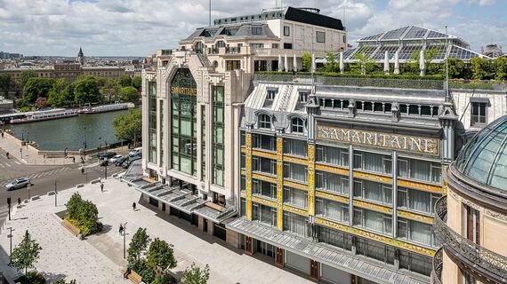 unico Fenêtres, unico xs Fenêtres and fuego light Portes - La Samaritaine, Paris located in Paris, France